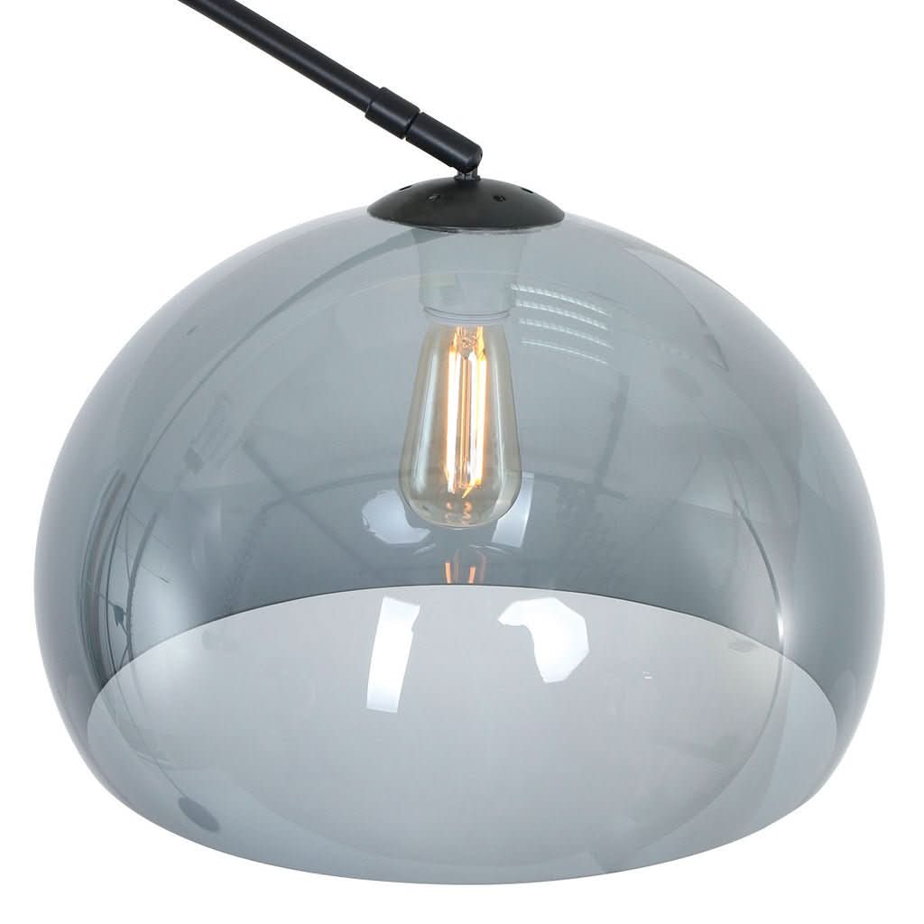 Lampe Sol Arquée Noir | Fyle - Designix Lampadaire