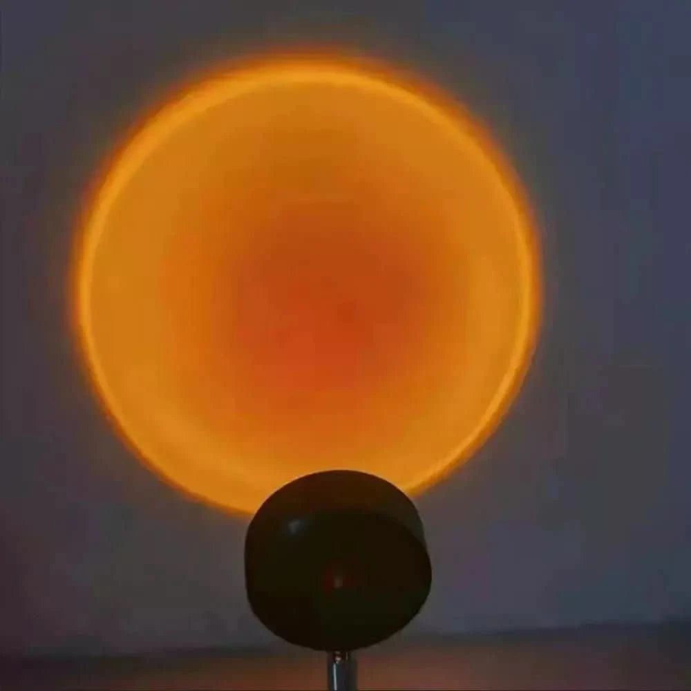 Lampe Sunset | Lueur Crépusculaire - Designix Lampe de chevet Rouge