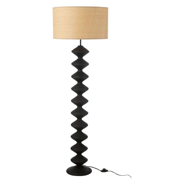 Modern Poplar Wood Floor Lamp