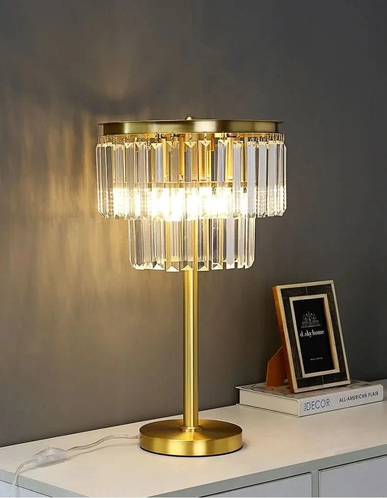 Lampe sur Pied de Luxe Cristal Moderne | Jira - Designix Lampadaire Lampadaire Dimmable 3 Couleurs