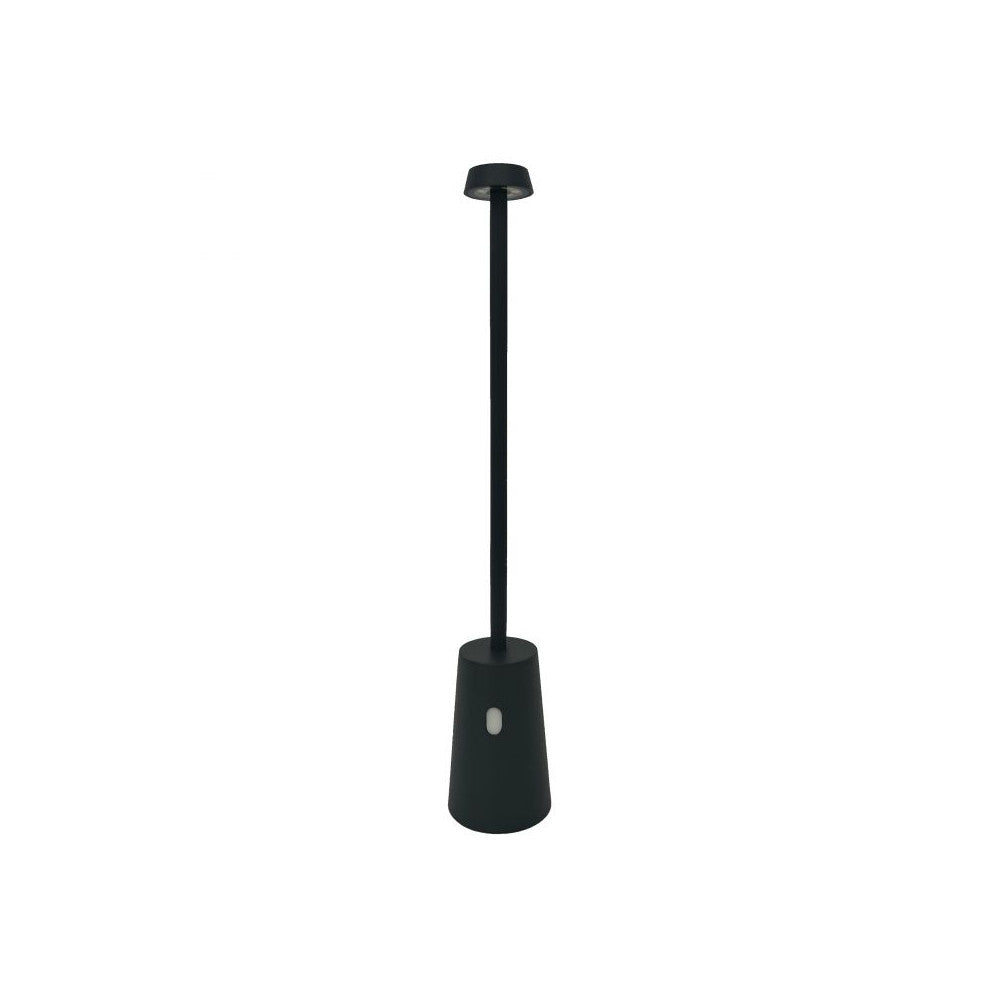 Lampe sur Table Exterieur ZAMBELIS 2W IP44 Dimmable DESIGN Noir