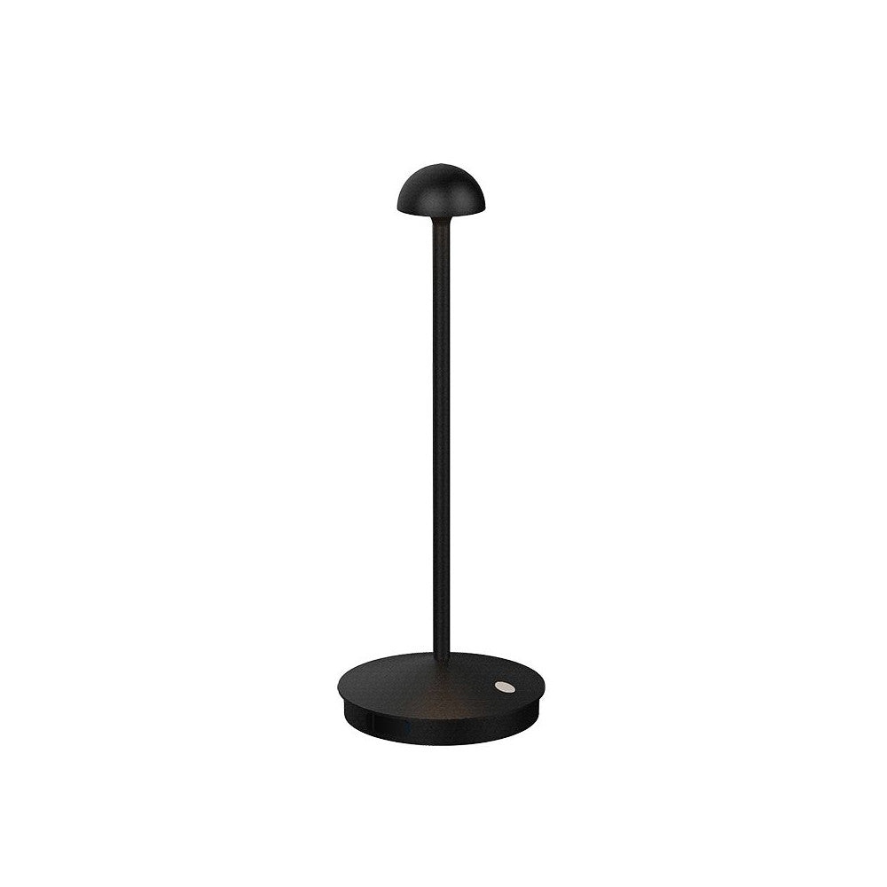 Lampe sur table Exterieure ZAMBELIS D320 2W IP54 DESIGN Noir Mat E314