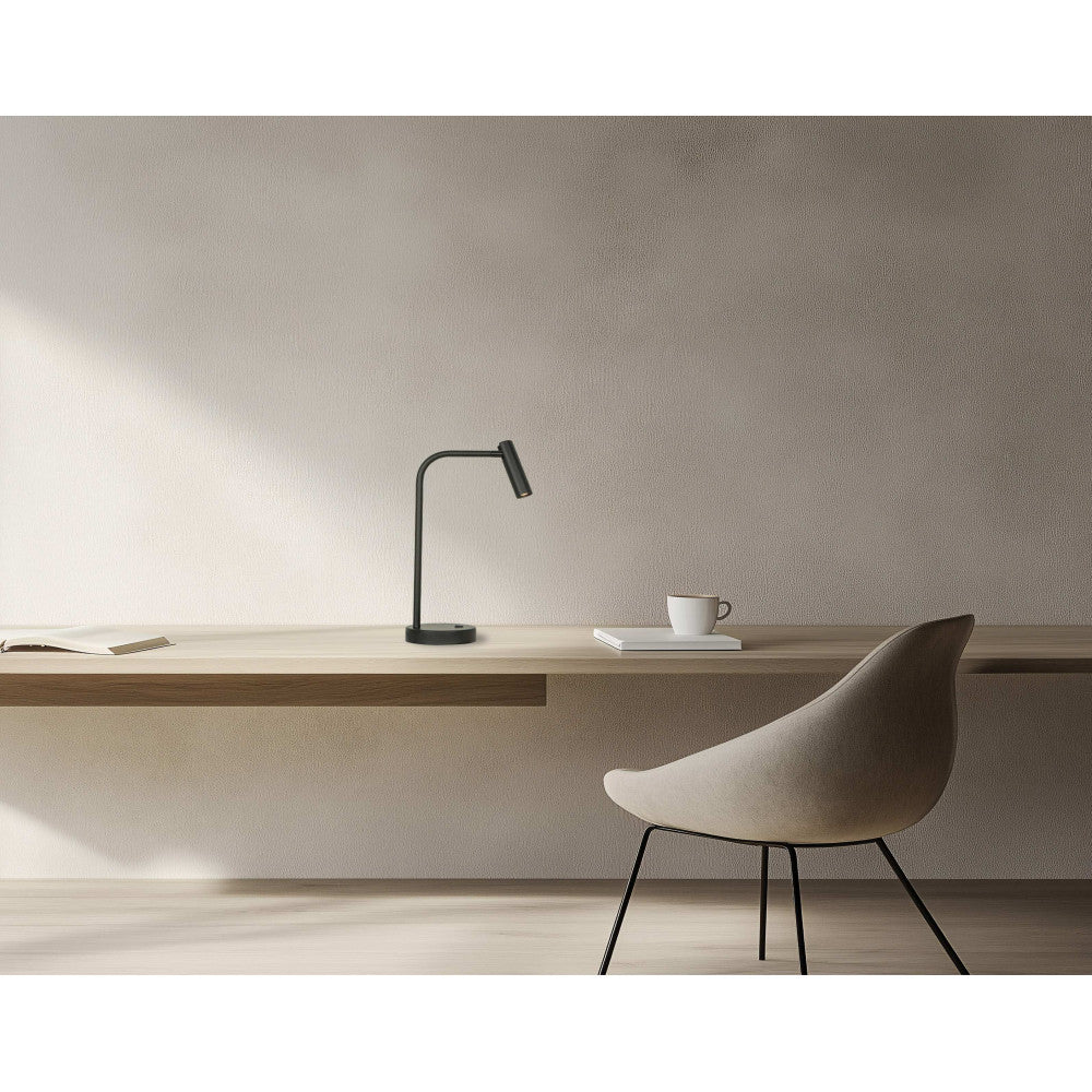 Lampe sur Table ZAMBELIS 2,5W DESIGN Noir Mat 23036