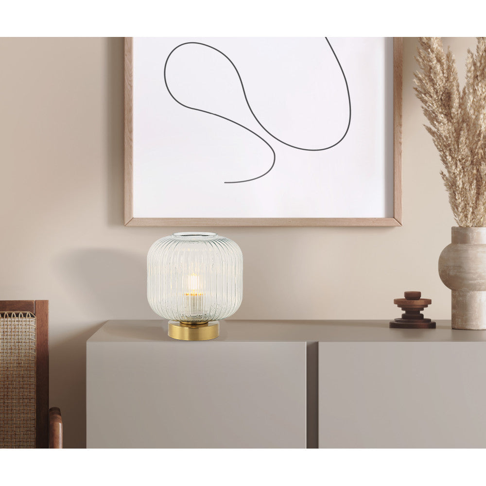 Lampe sur table ZAMBELIS D200 E27 DESIGN Laiton Sans Source 20250