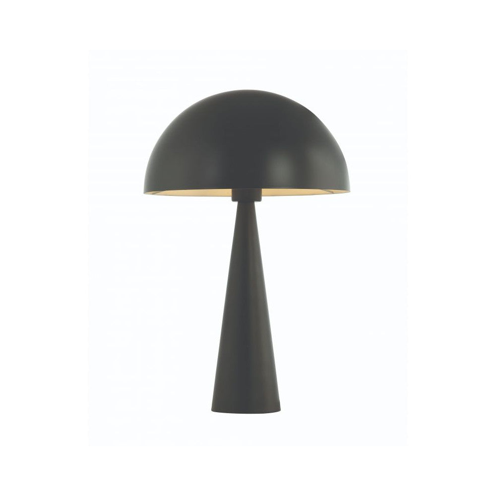 Lampe sur table ZAMBELIS D300 E27 DESIGN Noir Mat Sans Source 20210