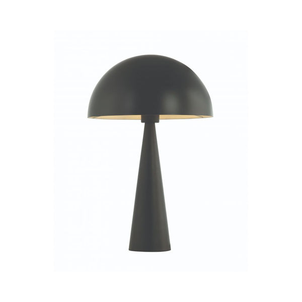 Lampe sur table ZAMBELIS D300 E27 DESIGN Noir Mat Sans Source 20210