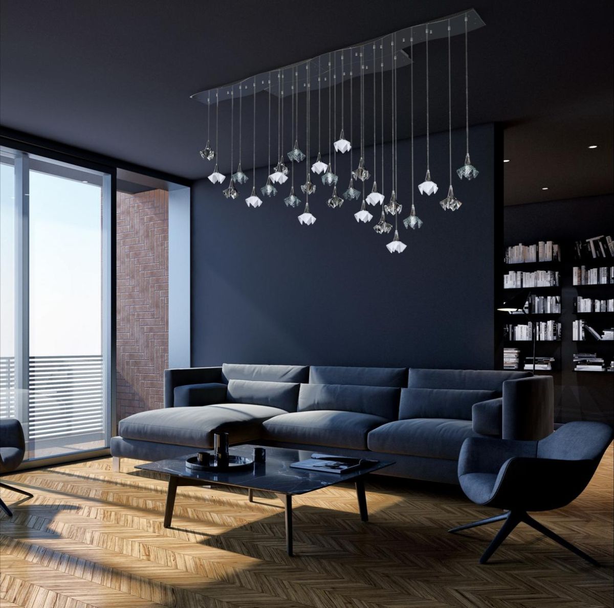 Plafonnier design LE-BLO-W09