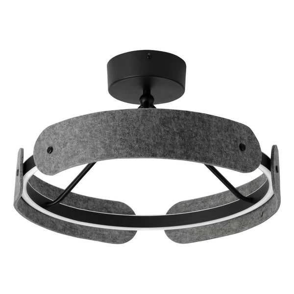 Plafonnier Curve Felt anthracite