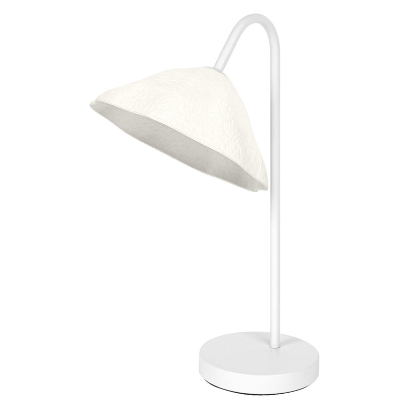 Lampe à poser Lotus Leaf blanche