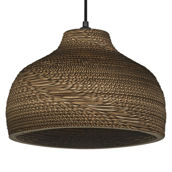 Suspension Cardboard Hat marron