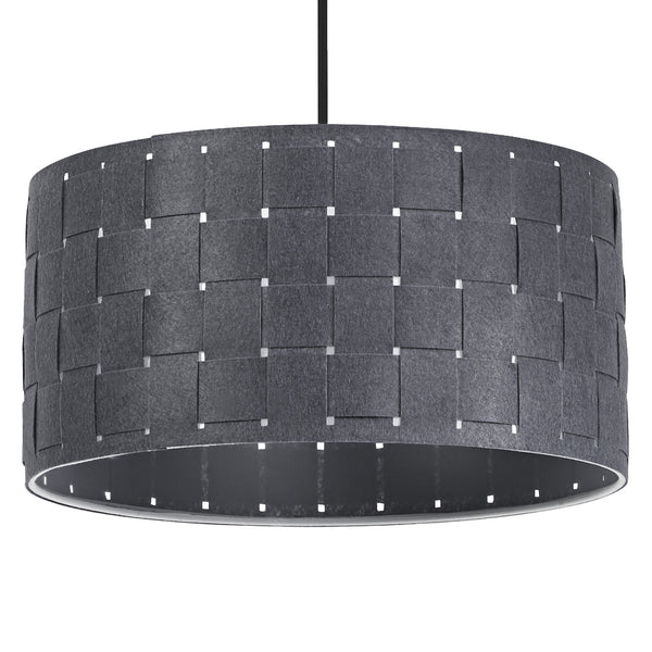 Suspension Felt Weaving anthracite, Ø 38 cm