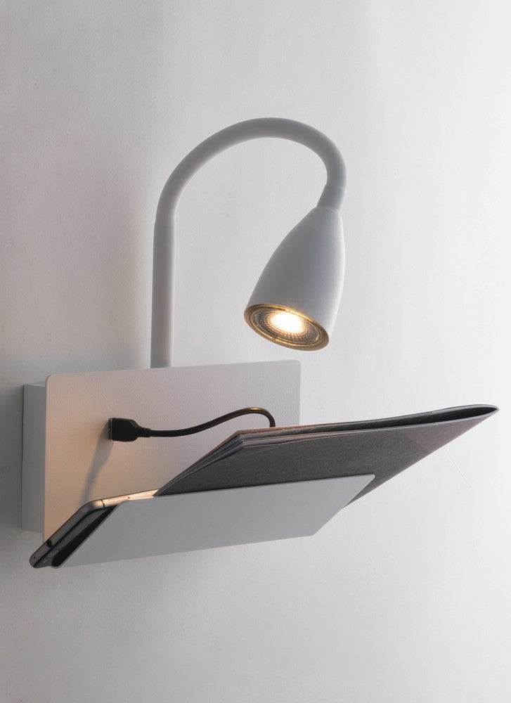 Applique murale Gulp blanche