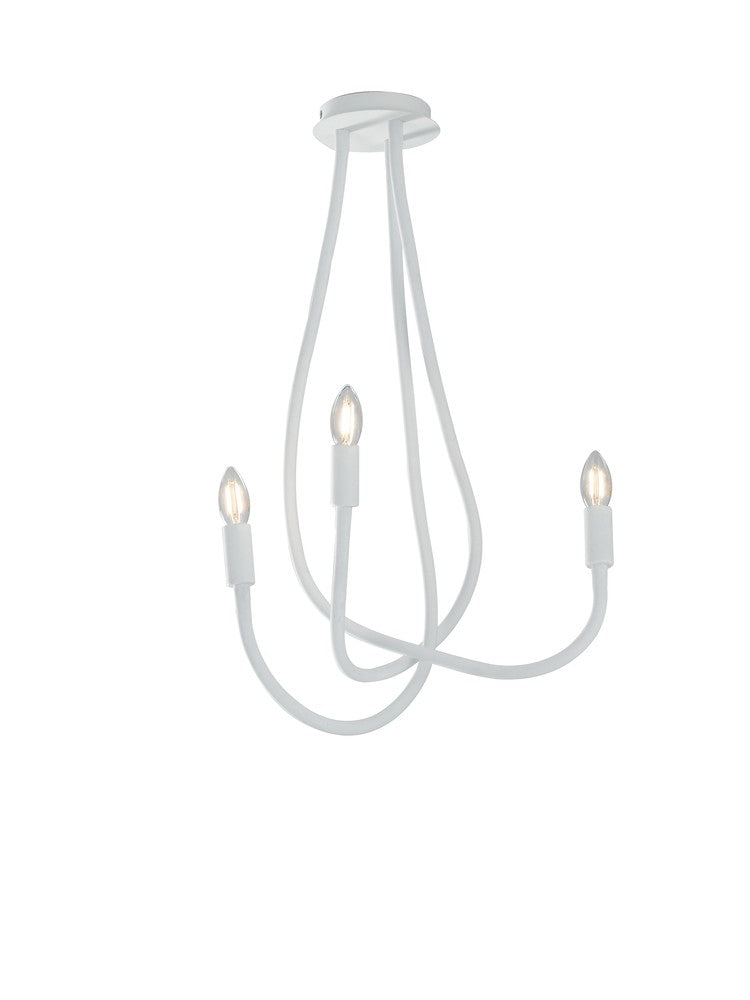 Plafonnier Lover blanc (I-LOVER-3-BCO)