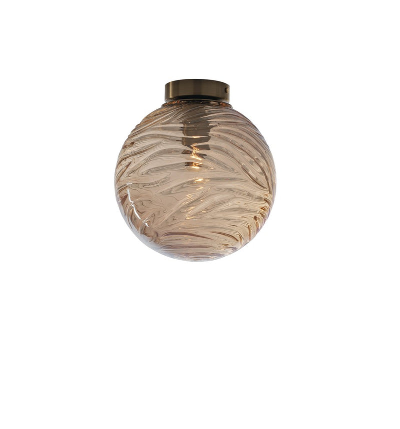 Plafonnier Nereide, verre
