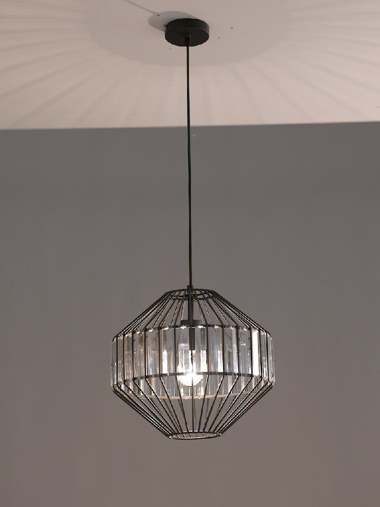 Suspension Opium noire, verre (I-OPIUM-S1-C)