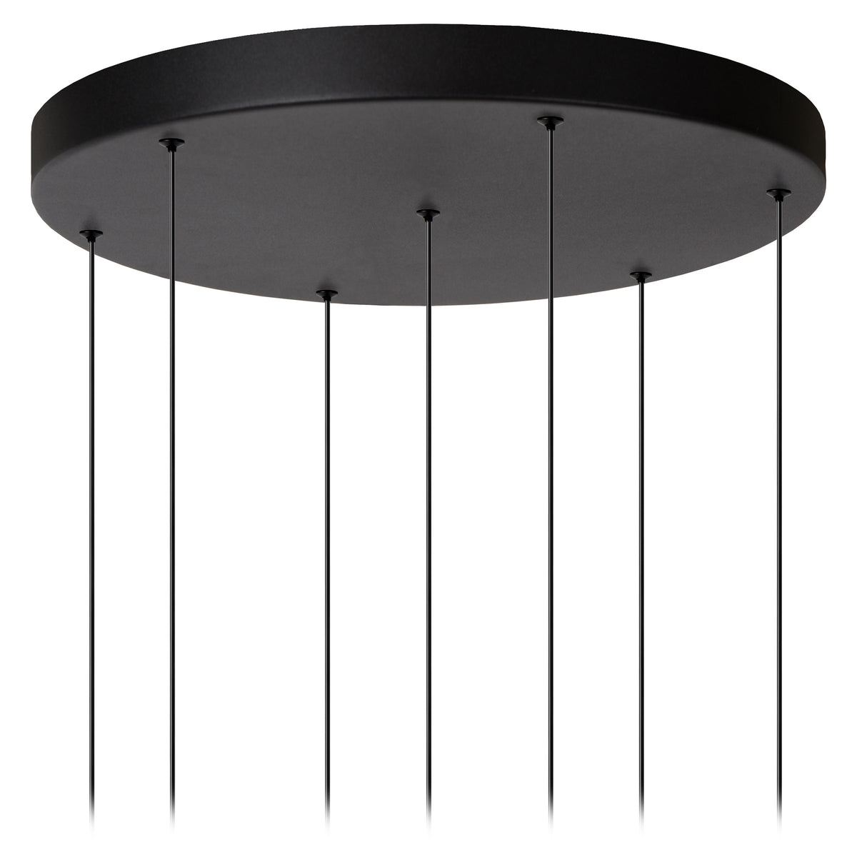 Suspension Tamino noire, verre