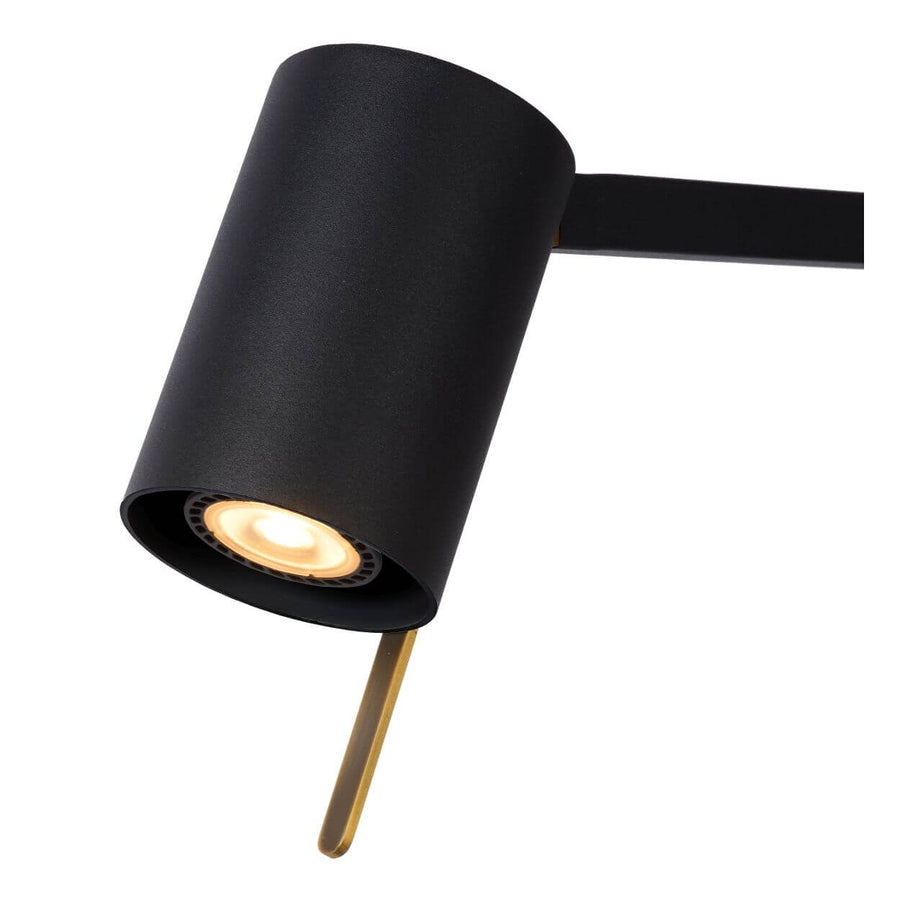 Lampe de bureau Lesley noire
