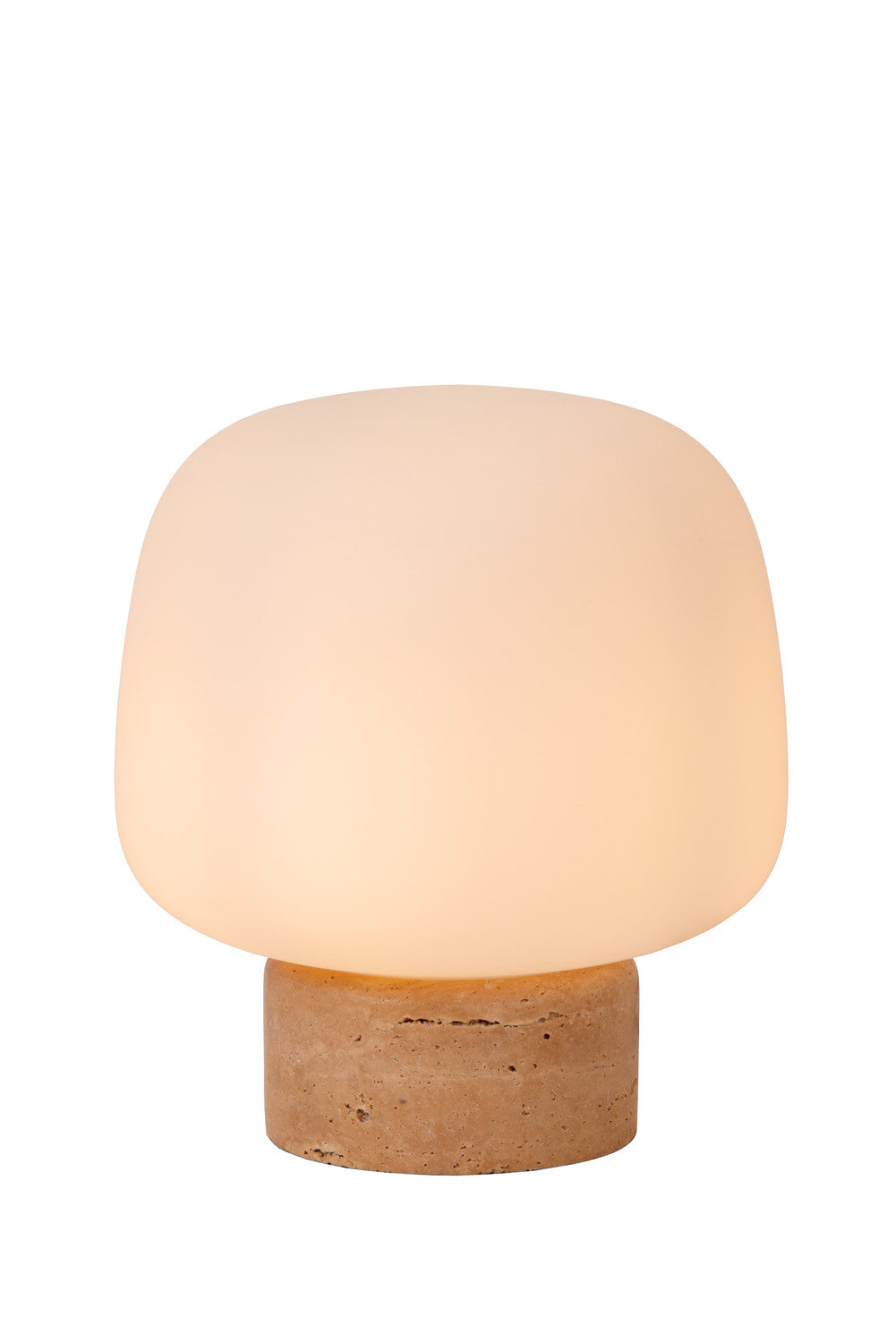 Lampe à poser Anston opale, verre