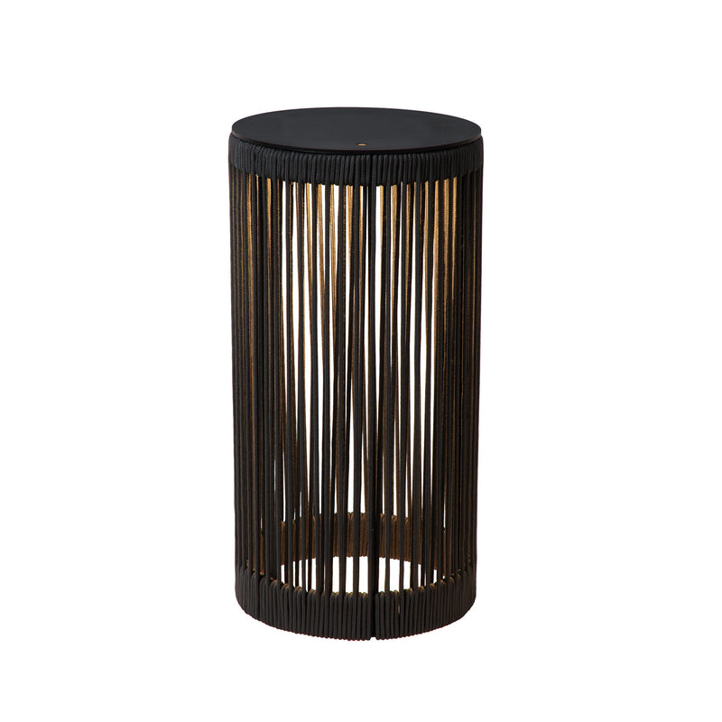 Lampe à poser Pingi noire, H 61,5 cm
