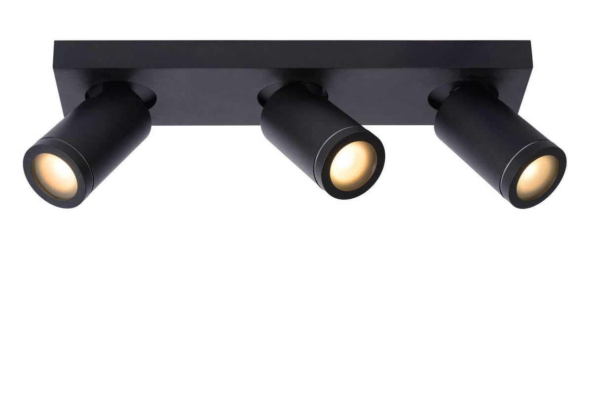 Plafonnier Taylor 3 lumières noir