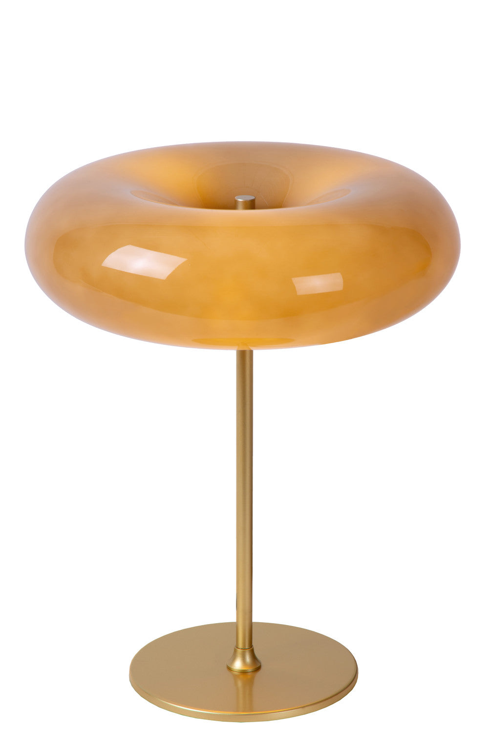 Lampe à poser Sentino 3 lumières taupe, verre
