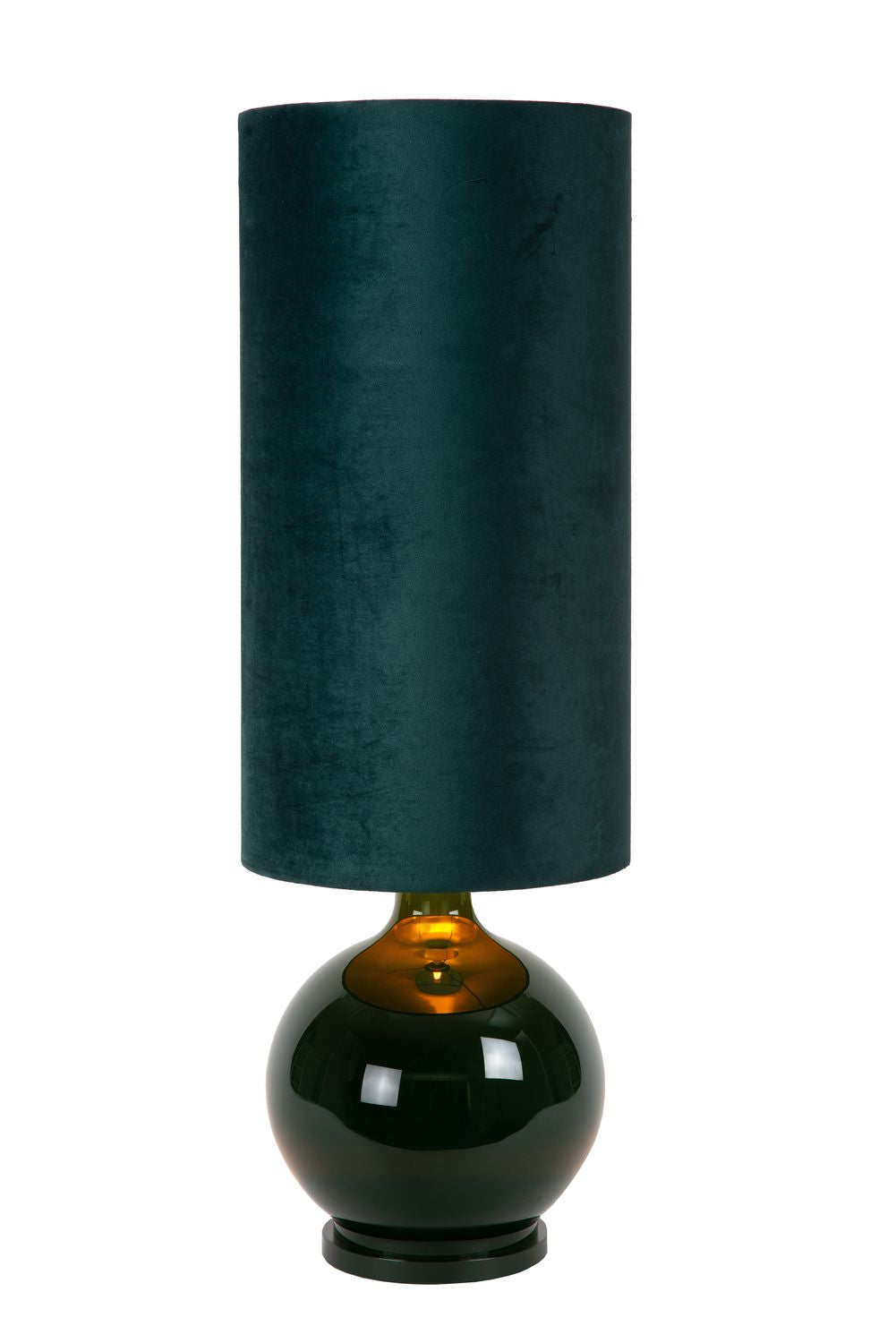 Lampadaire Esterad vert, verre