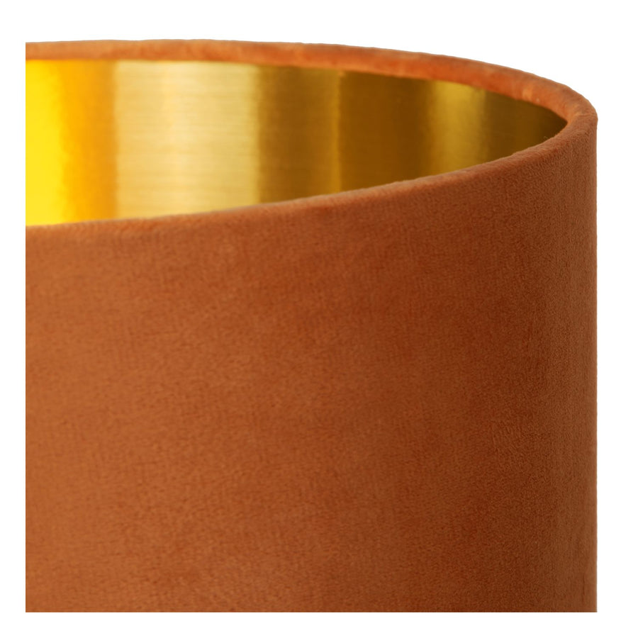 Lampadaire Esterad orange, verre