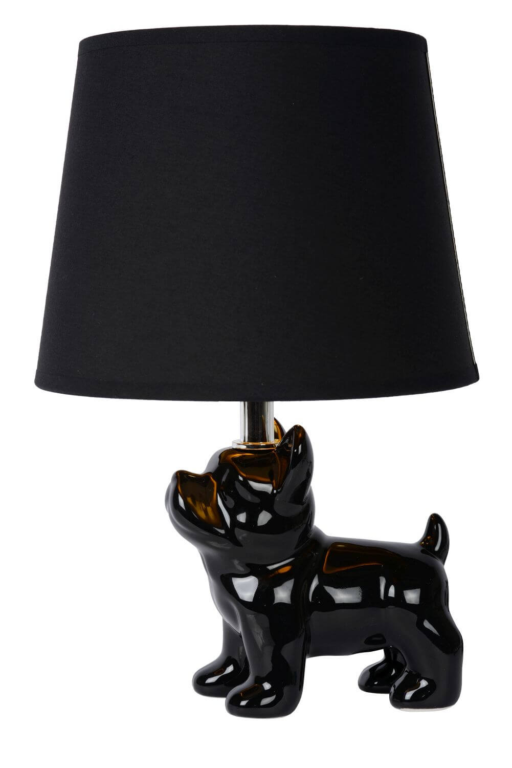 Lampe à poser Extravaganza SIR Winston noire, lin