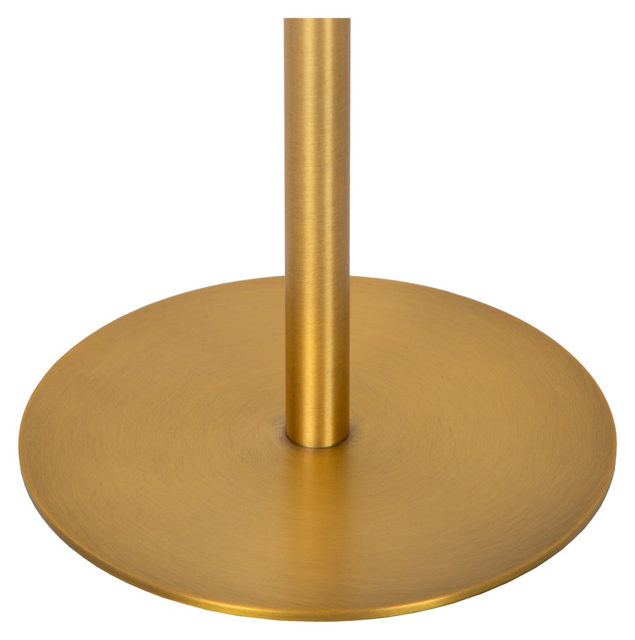 Lampe extérieure Tyon dorée mat et opale (13816/02/02)
