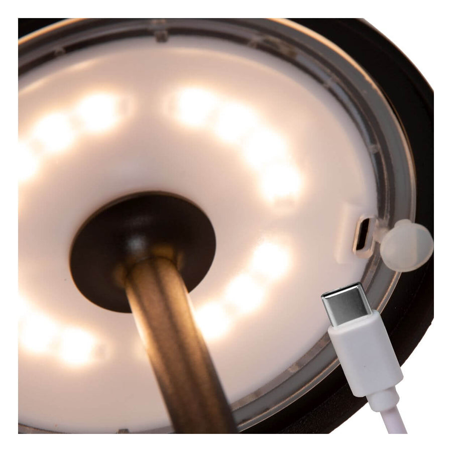 Lampe extérieure JOY noire