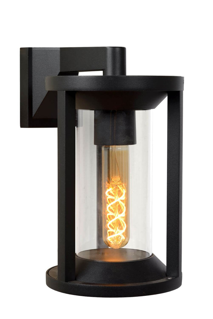Produit isolé sur fond blanc, montrant la cage métallique et le verre cylindrique