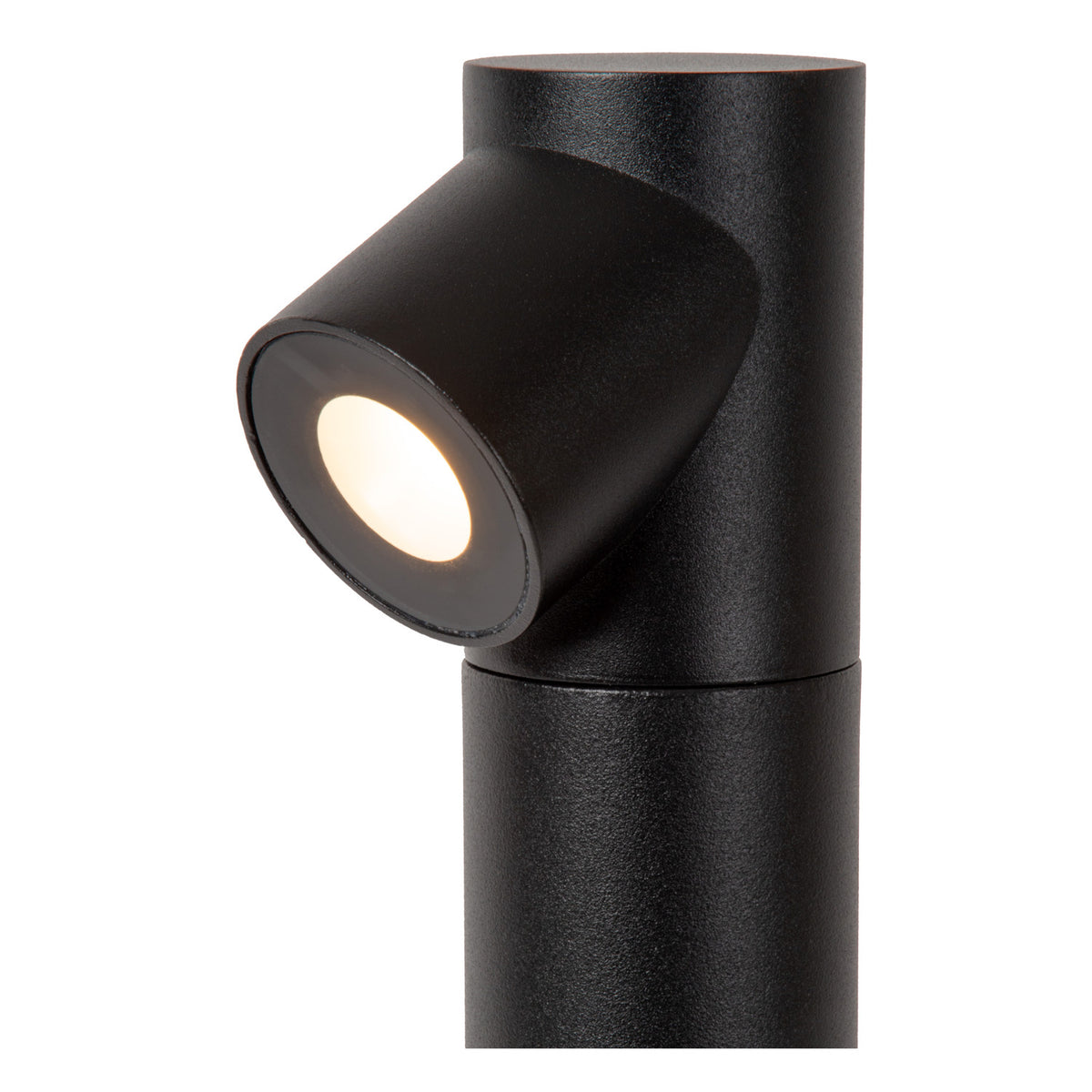 Borne extérieure Ibamba noire, H 60 cm