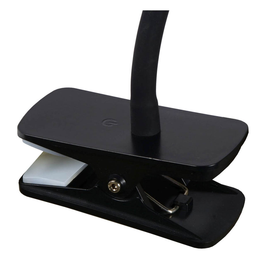 Lampe de bureau Zozy noire, H 53,5 cm