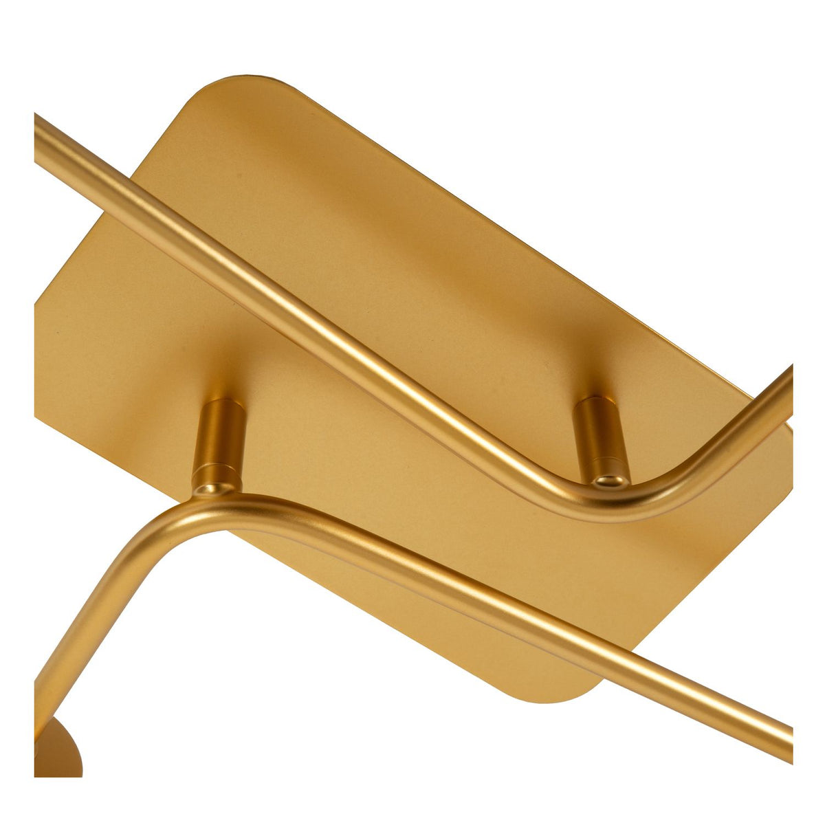 Plafonnier Lester 4 lumières doré mat