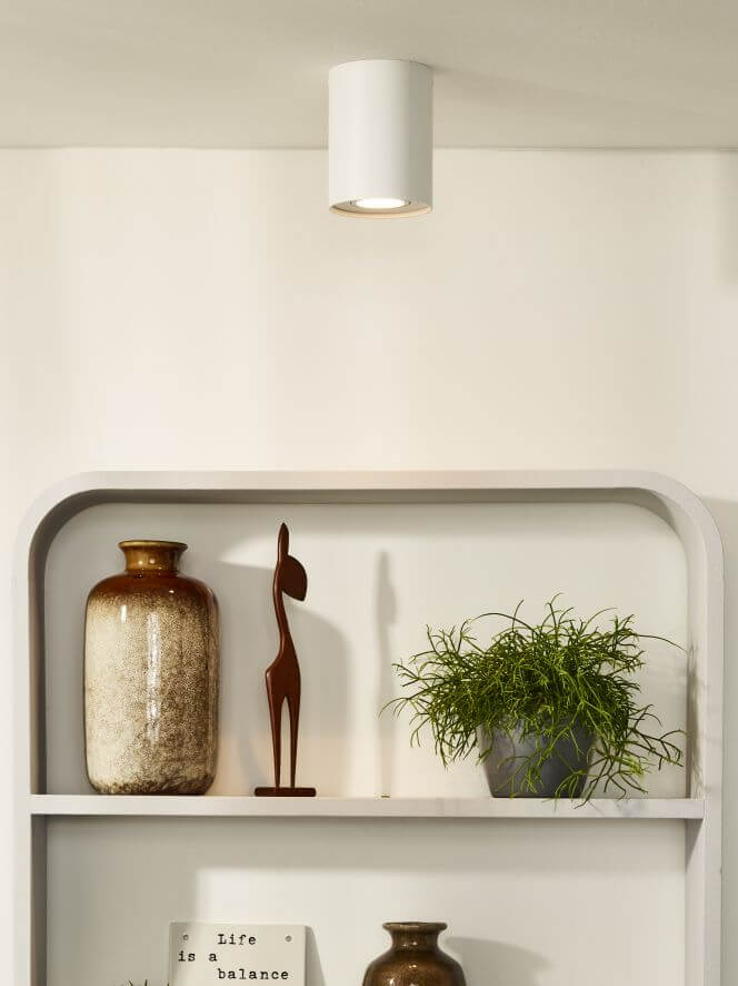 Plafonnier Tube blanc (22952/01/31)