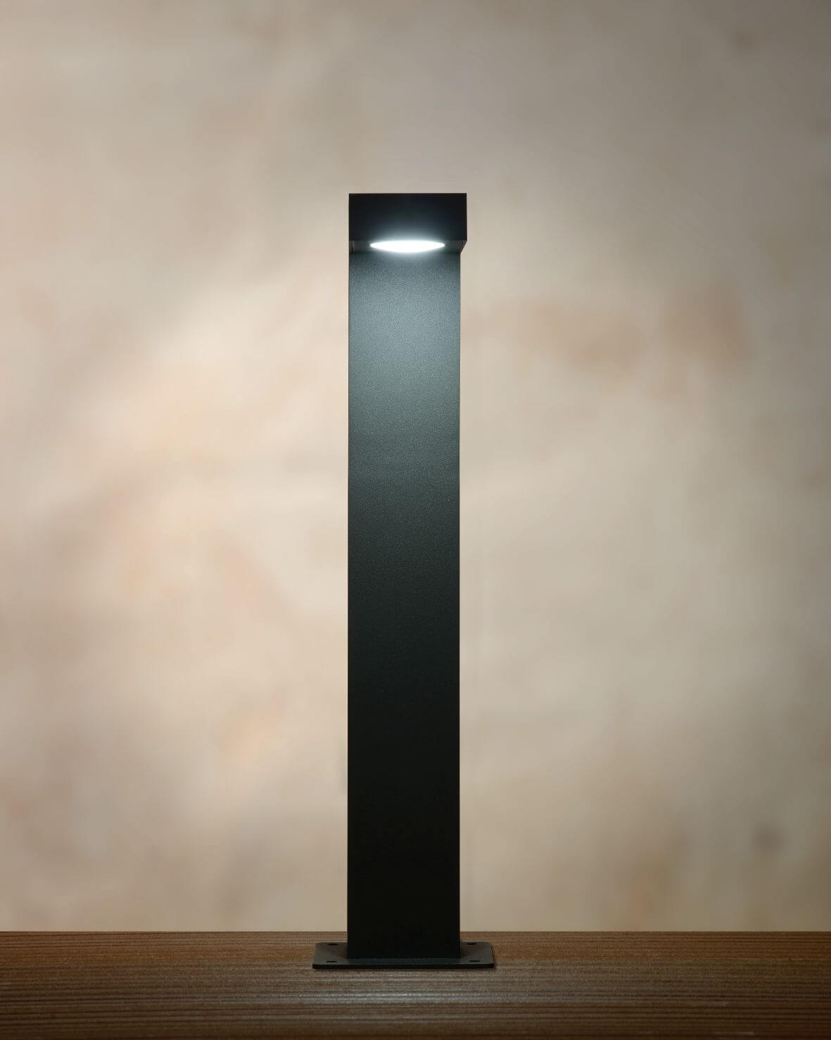 Borne extérieure Texas anthracite, H 40 cm