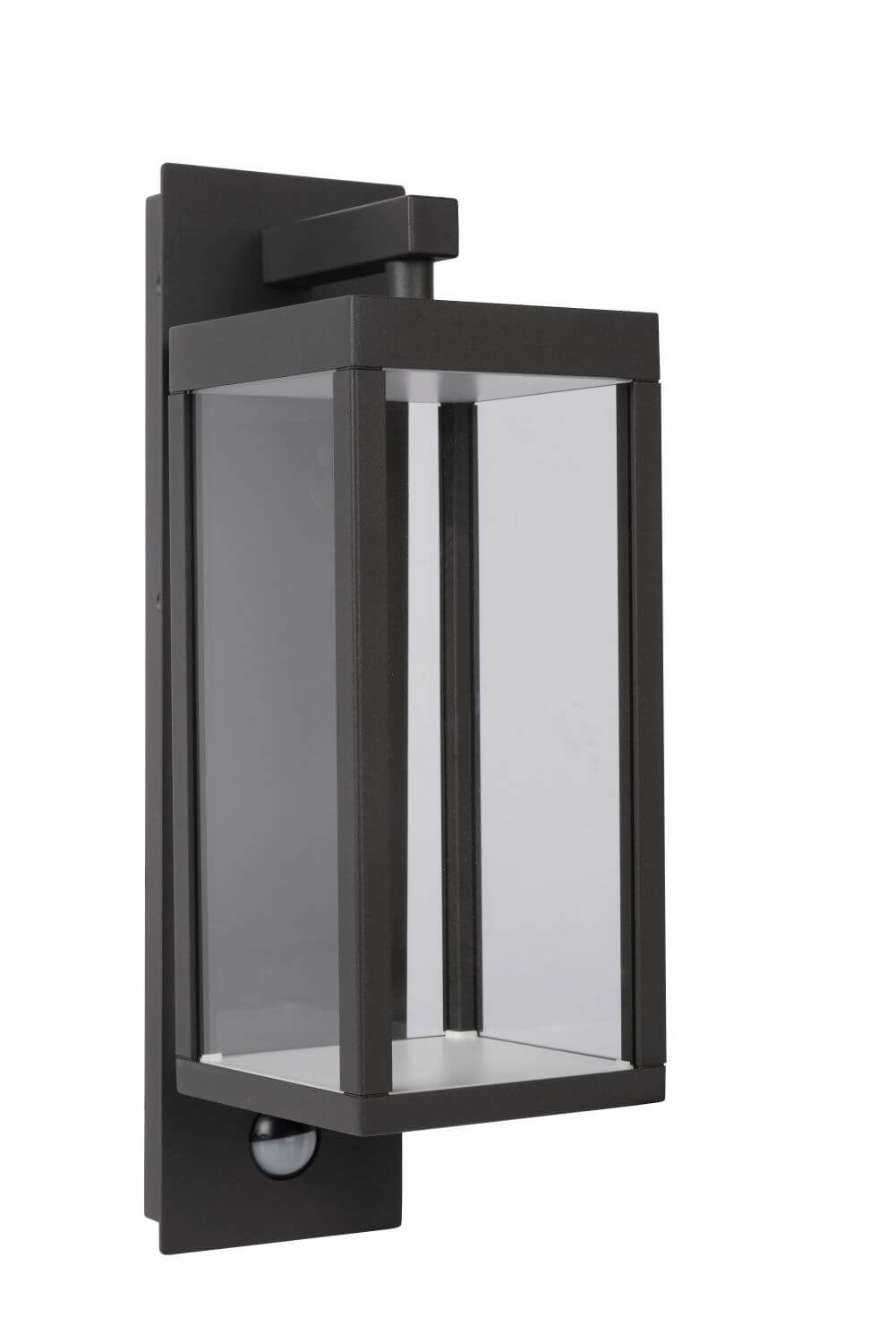 Applique extérieure Clairette anthracite, verre