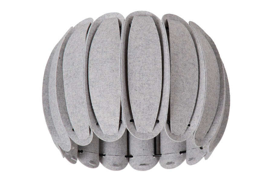 Plafonnier Spencer gris et noir