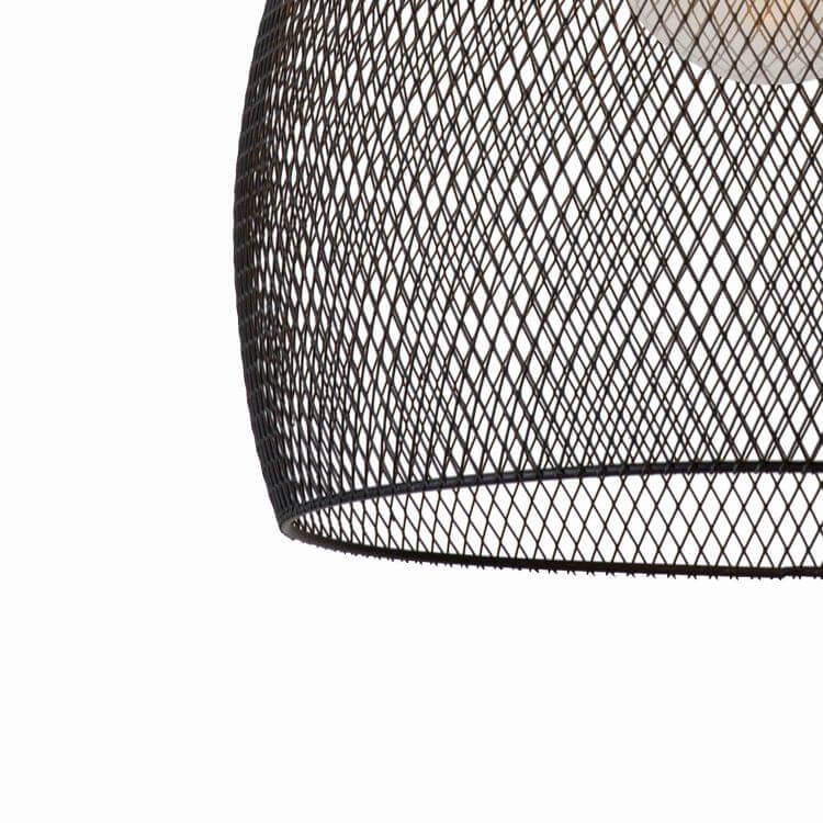 Suspension Mesh noire, H 42 cm