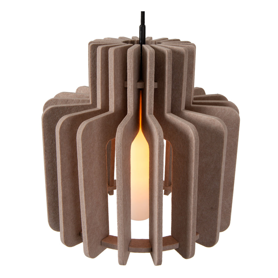Suspension Rollo taupe, verre (45491/40/41)