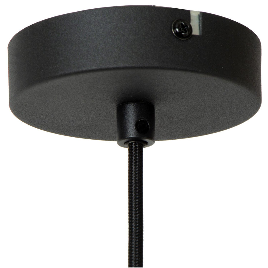 Suspension Rafal grise et noire