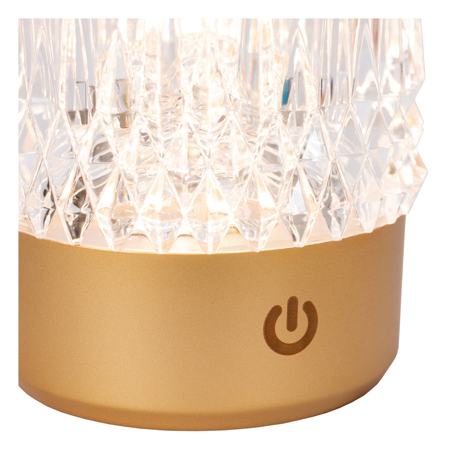 Lampe extérieure Lili dorée