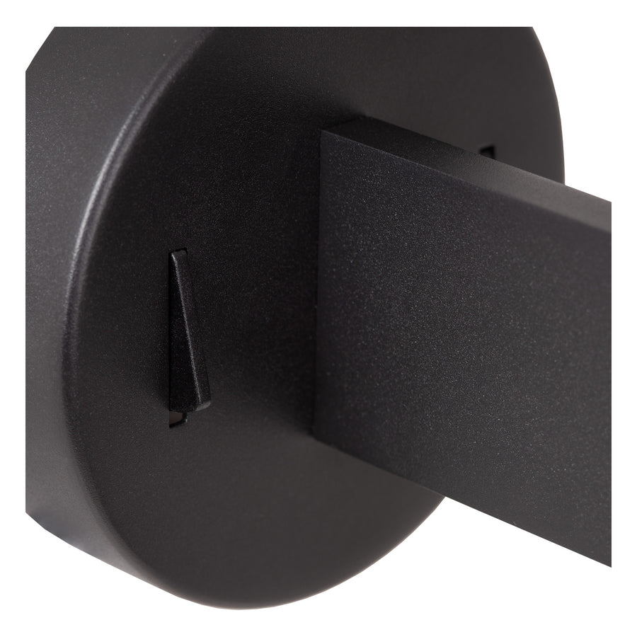 Applique murale Magic noire, lin, H 58 cm