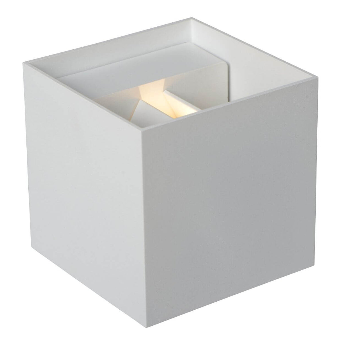 Applique murale AXI blanche, H 10 cm