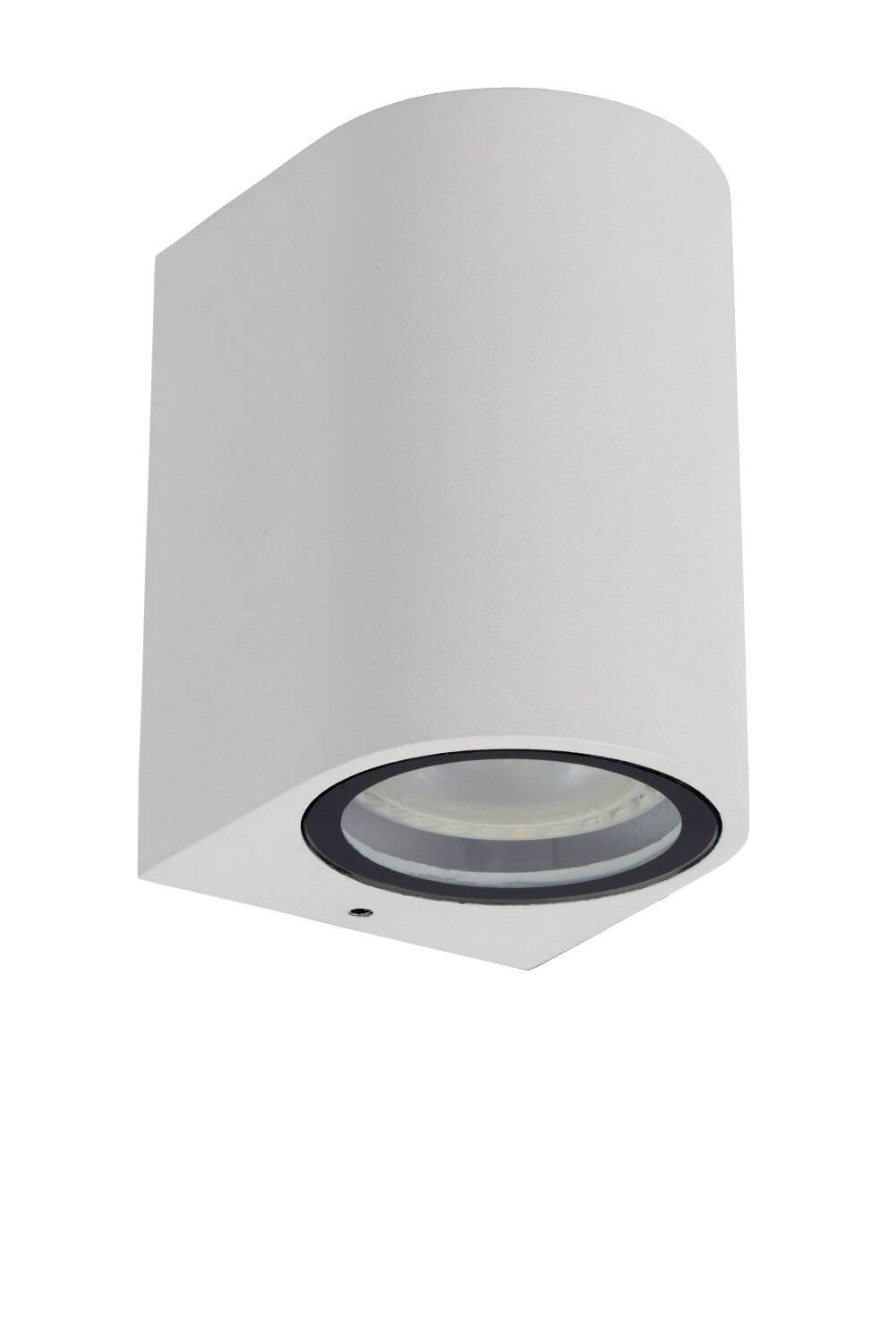Applique extérieure Zaro blanche, H 11 cm
