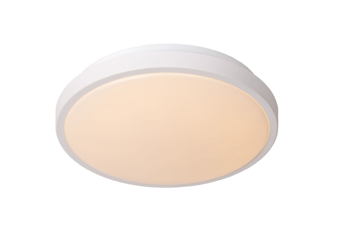 Plafonnier Dasher blanc, Ø 29,3 cm