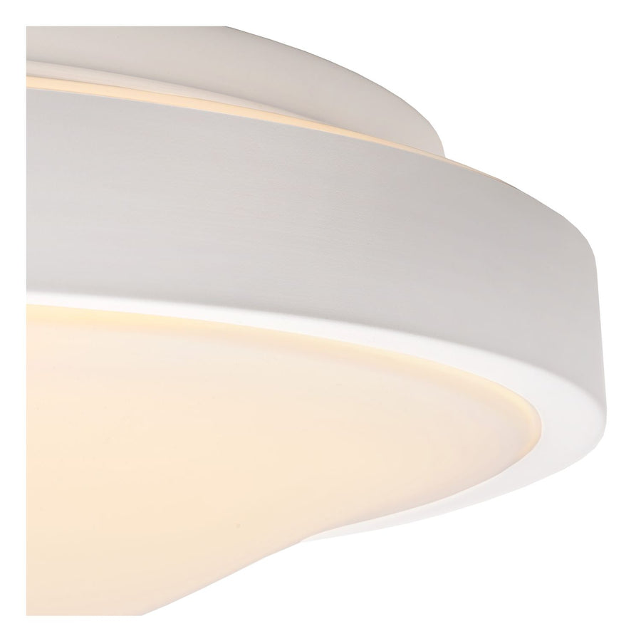 Plafonnier Dasher blanc, Ø 41 cm