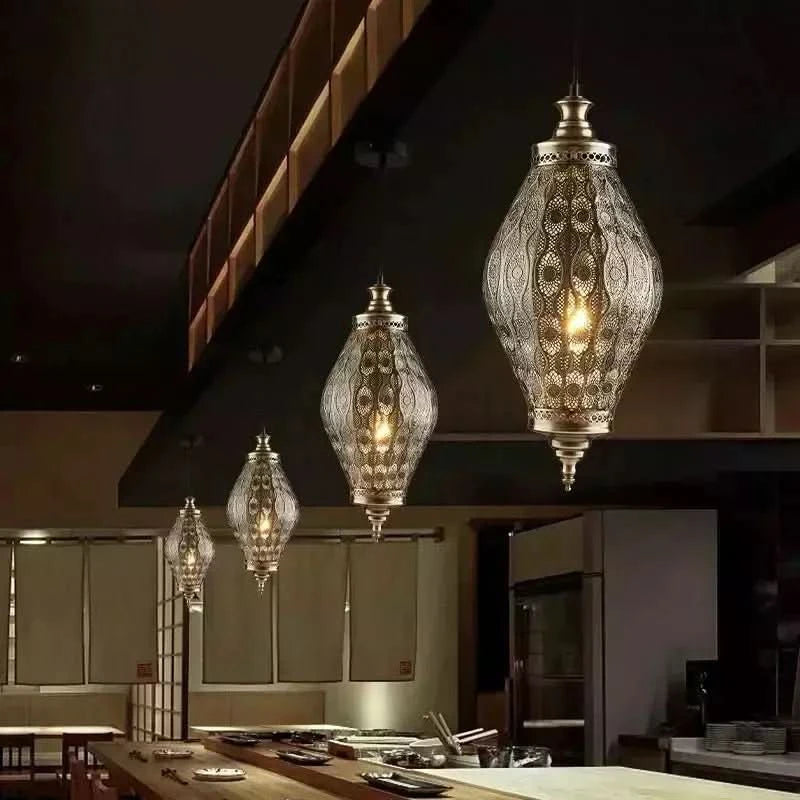 Luminaire Suspension Rustique Asiatique | Esprit Zen - Designix Suspension luminaire