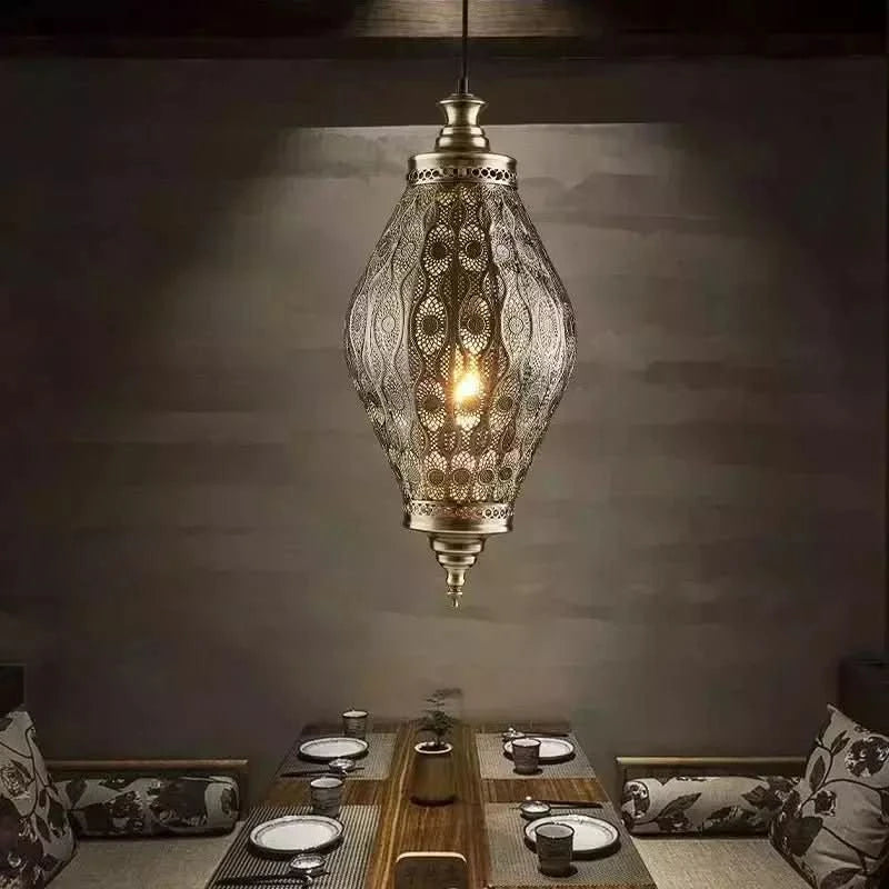 Luminaire Suspension Rustique Asiatique | Esprit Zen - Designix Suspension luminaire