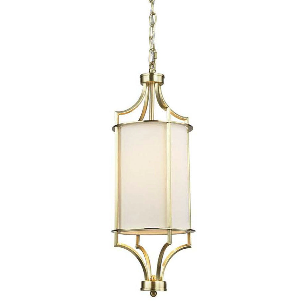 Suspension Lunga, abat-jour tissu